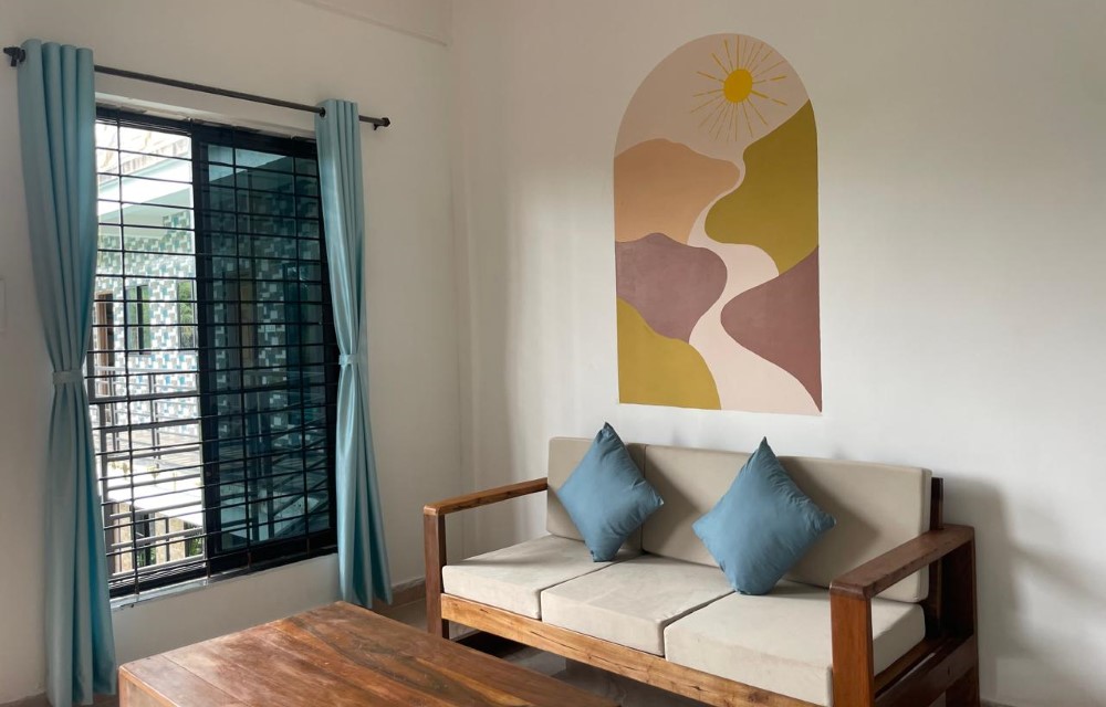 Apartment with Balcony (AC)